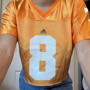 Adidas Bright Orange Mesh Jersey